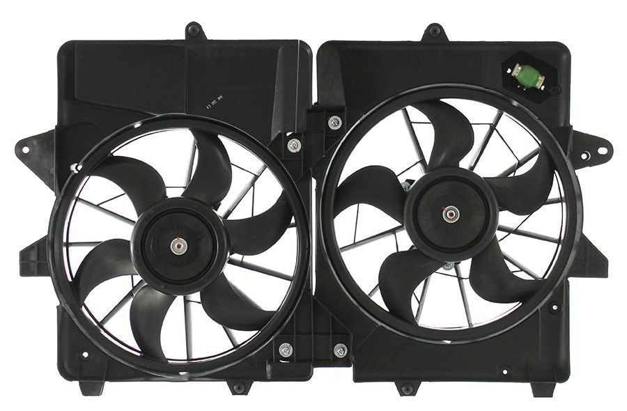 Dual Radiator and Condenser Fan Assembly-FULL HYBRID EV-GAS (FHEV) APDI ...