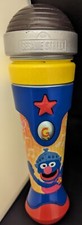 SESAME STREET SUPER GROVER TOY ELECTRONIC MICROPHONE. Gently-Used! FREE SHIPPING