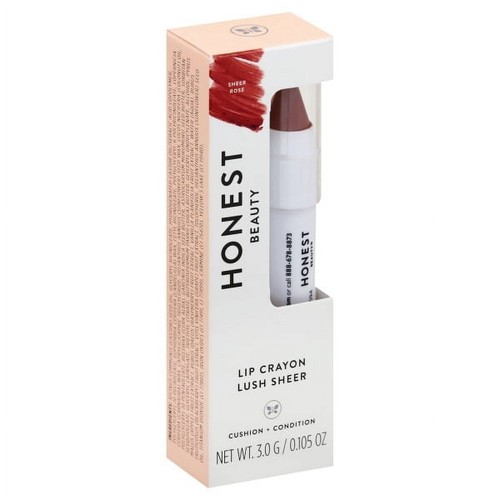 Honest Beauty Lip Crayon-Lush Sheer, Sheer Rose