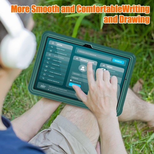 TPU + PC Stoßfeste Handschlaufe Ständer Hülle Cover für Samsung Galaxy Tab A9+ 11 Zoll - Bild 10 von 73