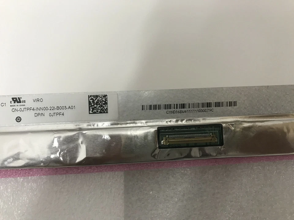  14.0"LED LCD Touch Screen N140HCN-G53 REV.C1  EDP40PIN FOR DELL DP/N:0JTPF4 FHD - Image 3 of 4