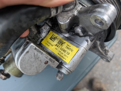 00-06 Genuine Mercedes OEM Hydraulic Tandem ABC Power Steering Pump A0034662401 - Picture 3 of 4