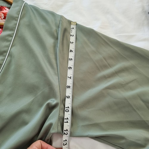Bras And Things Satin Feel Short Robe Womens M - Picture 8 of 9