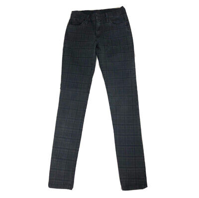 James Jeans Plaid Twiggy Women Size 26 Skinny Slate Plaid James Jeans Plaid Twiggy Women Size 26 Skinny Slate Plaid
