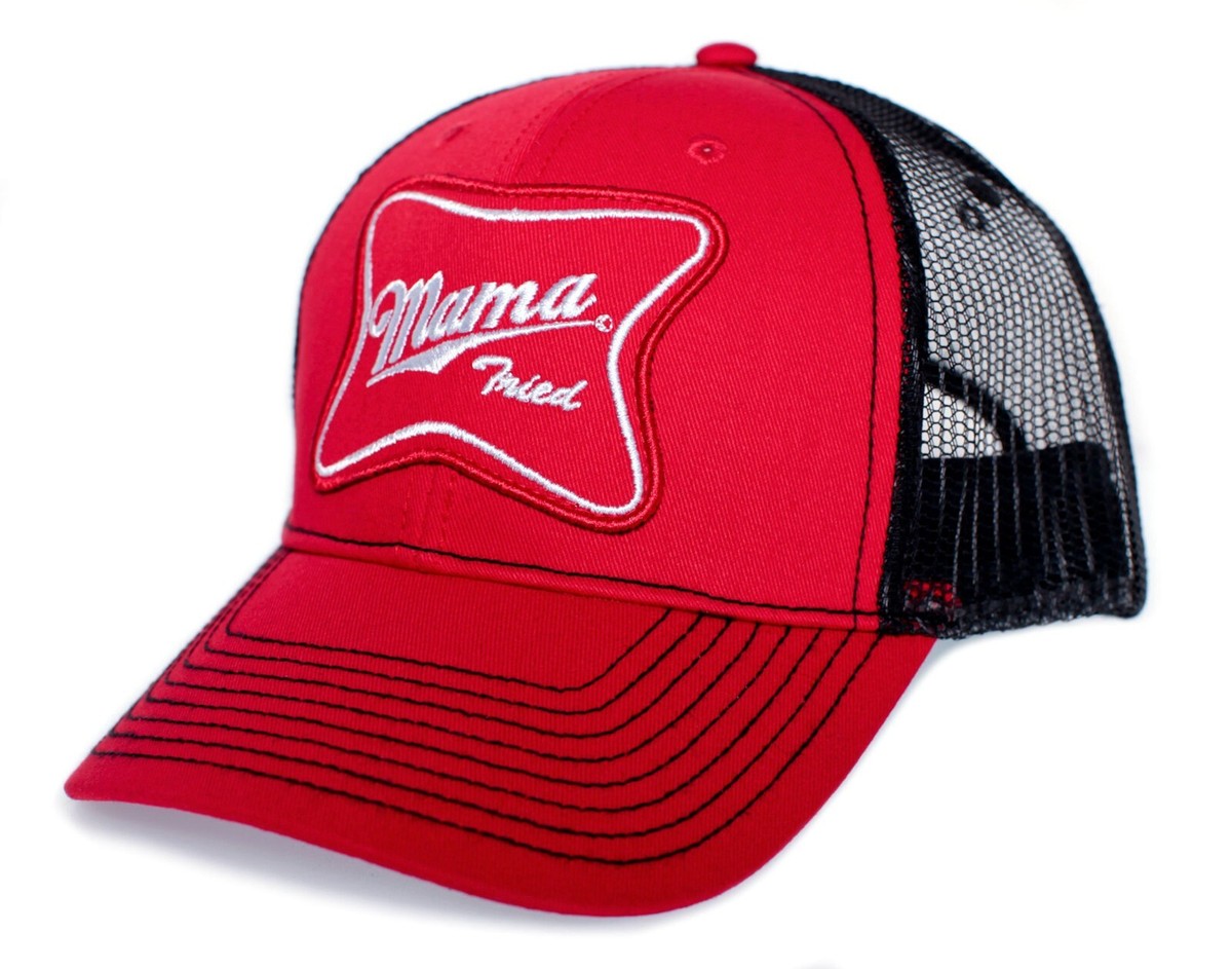 Mama Tried Hat Embroidered Patch Country Trucker Cap Adult One
