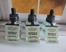 bath and body works mornings in the garden wallflower home fragrance refill x3