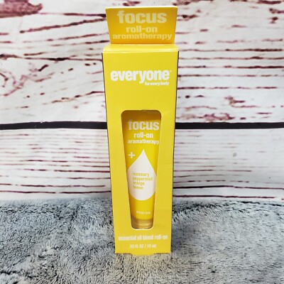 Everyone for Everybody Focus Roll On Aromatherapy, 0.33 fl oz