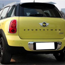 Glossy Black Tailgate Badge For MINI COUNTRYMAN COOPERS R56 R60 F60 Rear Emblem