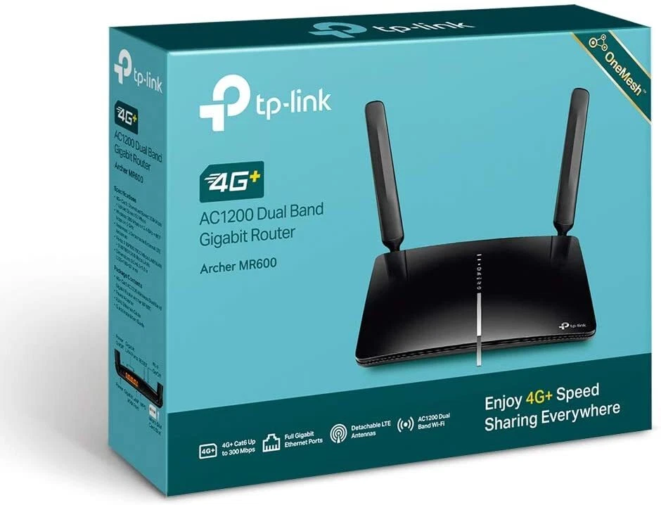 * TP-LINK Archer MR600 WLAN Router Dual-Band (2.4 GHz/5 GHz) Gigabit Ethernet 3G - Bild 2 von 4