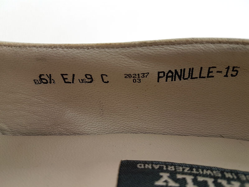 Bally Beige Leather Pumps Python Cap Toe Block He… - image 9