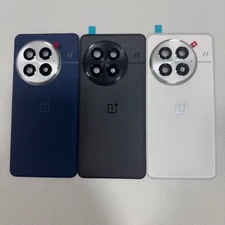 Original For Oneplus 13 Rear Door Housing Back Glass Battery Cover + Camera Lens
