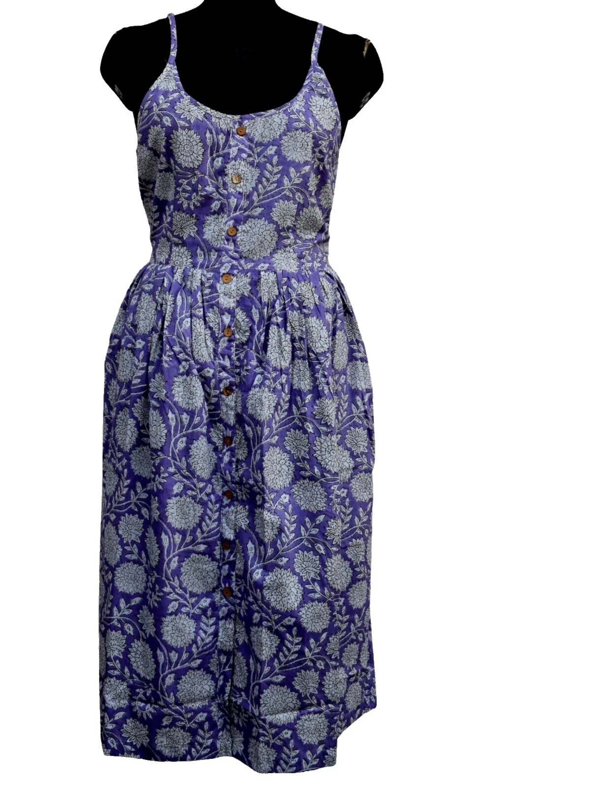 Vestidos Maxi Algodón Handmade para Mujeres