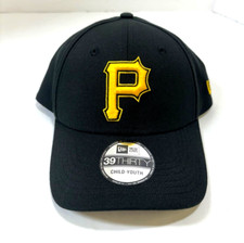 Pittsburgh Pirates MLB NE 2020 Junior Team Classic Stretch Fit Hat Black