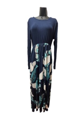 maxi dress for women low price Jantzen Women's Wild Lush Brooklyn Maxi Dress - White