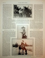 Retro Cowboy Article - Tom Mix and His Wonder Horse Tony