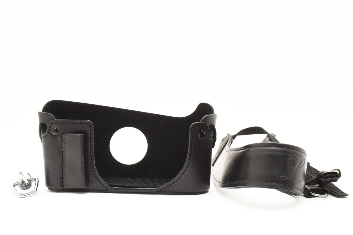 MINT+】 Leica Leitz Wetzlar M Camera Black Leather Case
