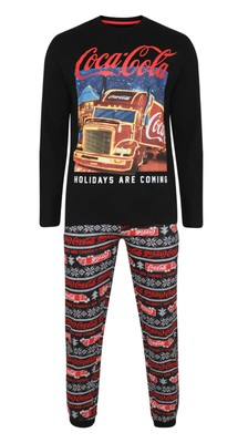 coca cola christmas pyjamas