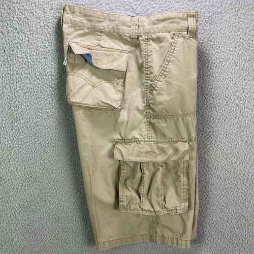 Levis Cargo Shorts Boys 20 Beige Mutlipocket Utility - Picture 12 of 14