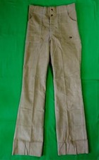 Ocean Pacific Sunwear Vintage Corduroy Pants 1970's Tan OP Purple Label Cords