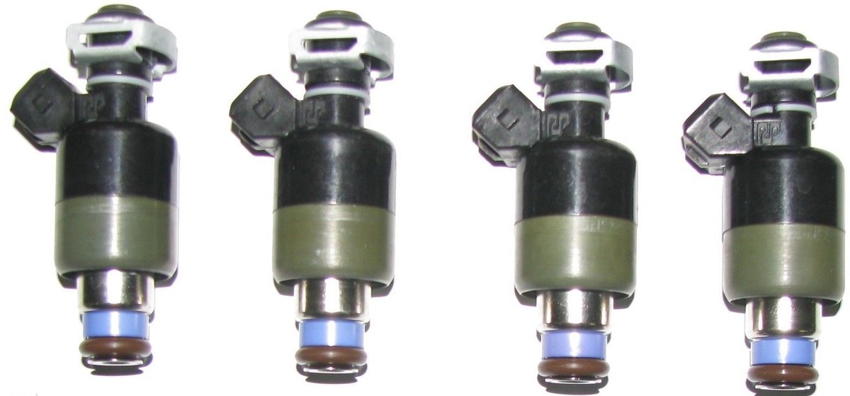 Set of 4 BRAND NEW GM Fuel Injectors for 1993-98 GM Cars, 2.3L