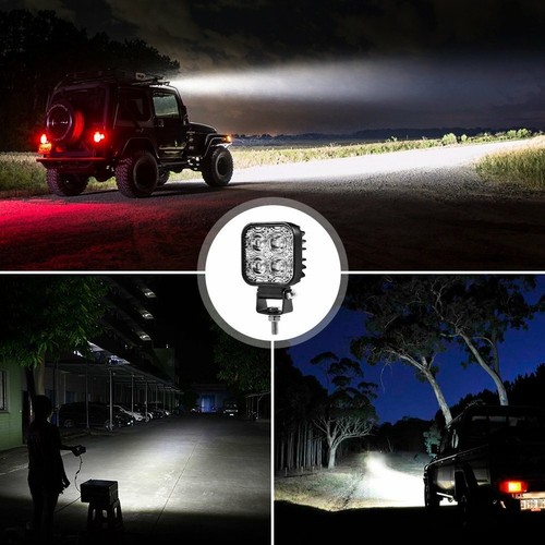 2x 12W LED Arbeitsscheinwerfer Nahfeld 12V 24V Rückfahrscheinwerfer LKW ATV - Bild 5 von 12