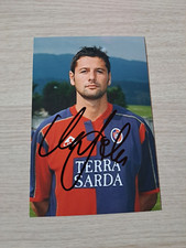 MASSIMO GOBBI #2 CAGLIARI / FIORENTINA / ITALY - 6x4 PHOTOGRAPH ORIGINAL SIGNED