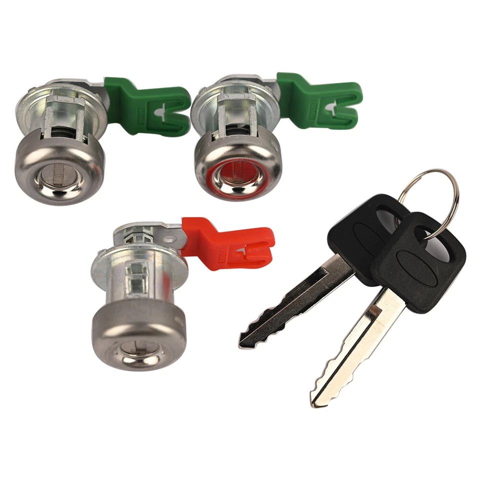 Tailgate & Door Lock Cylinder Ignition Set For Ford 98-07 F-250 F-350 SUPER DUTY - Image 4 of 4