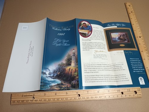 Thomas Kinkade Lot Dealer Pamphlet Mailer Members Only Exclusives - Picture 10 of 17