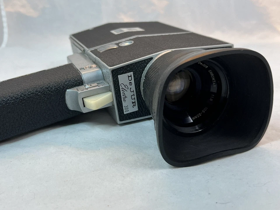 Винтажная зеркальная кинокамера DeJur Super 8 мм с коробкой/крышкой объектива/руководством - Изображение 3 из 4