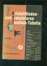 Crystal Diodes and Transistors Pocket Table 1970/71 -B002C
