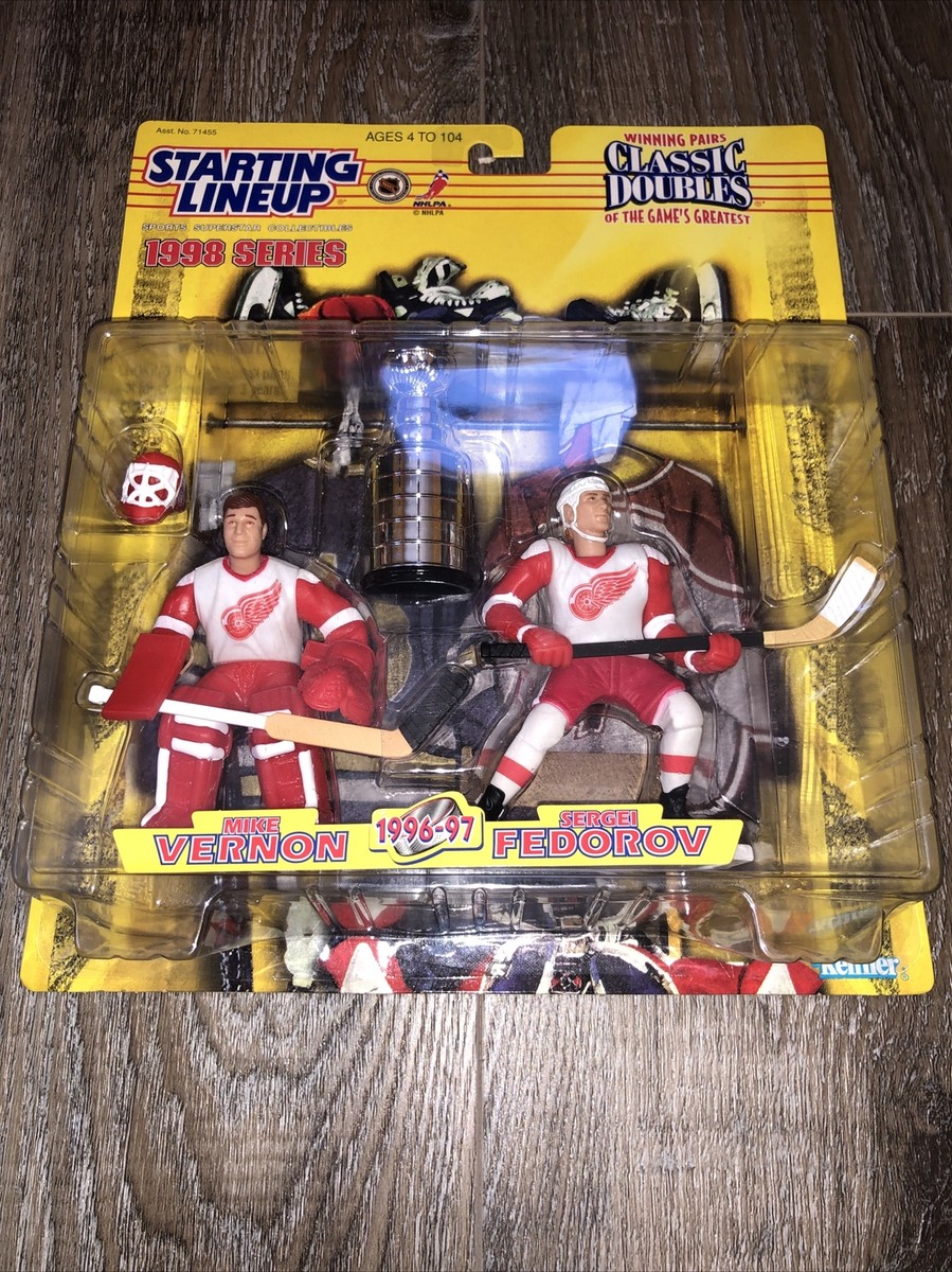 1998 Series Classic Doubles【NHL】ロア＆ルクレア 1998 Starting Lineup Classic Doubles Mike Vernon and Sergei