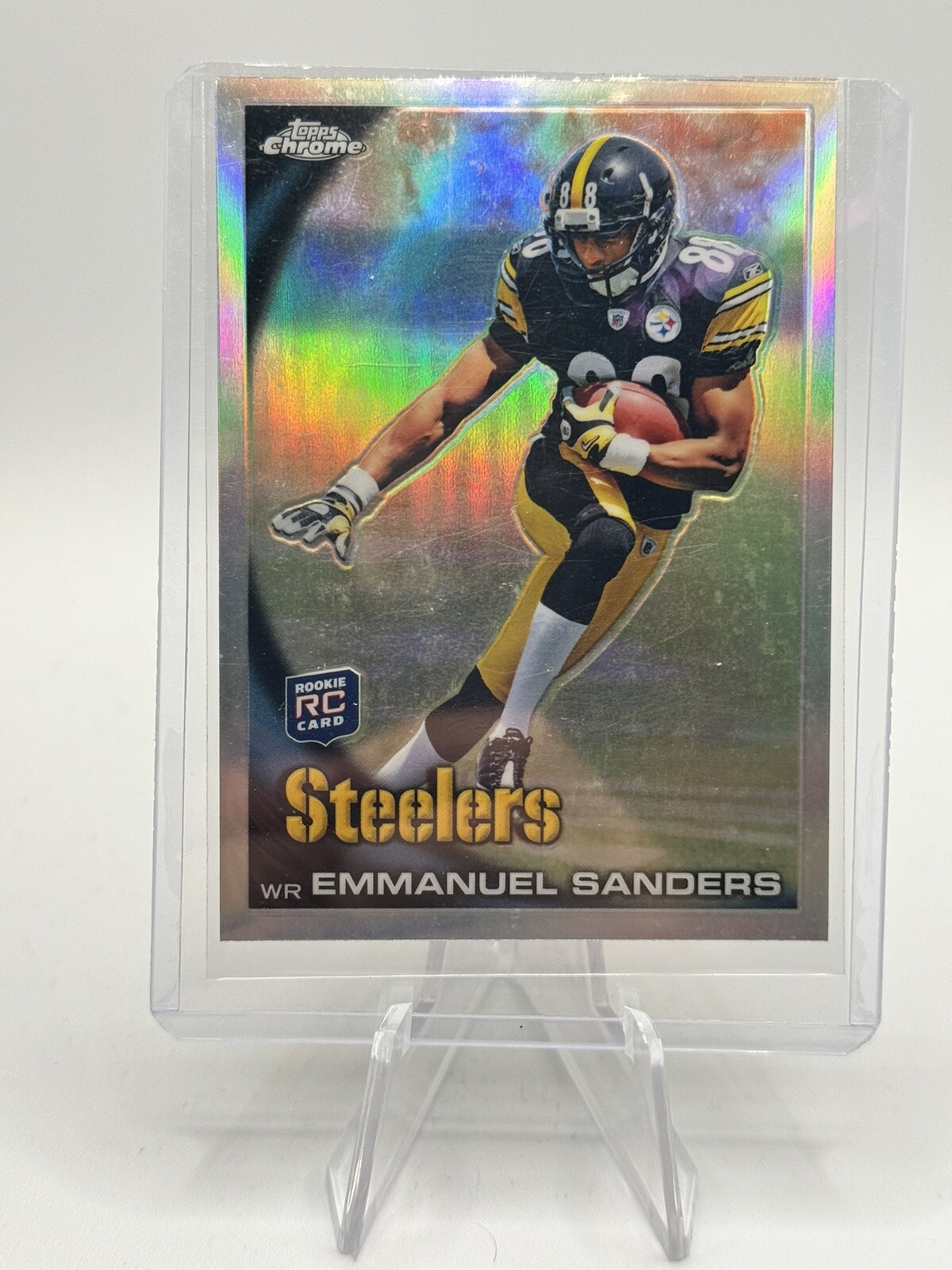2010 Topps Chrome - Refractor #C106 Emmanuel Sanders (RC)