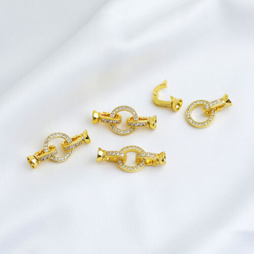 1x DIY Jewelry Connector Fastener Clasp For Necklace Bracelet Making - - Bild 4 von 13