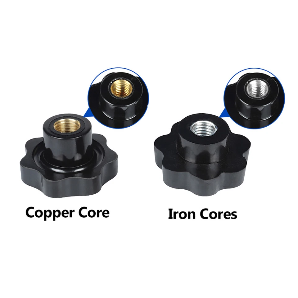 M4 M5 M6 M8 M10 M12 M16 M20 Sterngriff/Mutter/Sternschraube/Bakelite Handgriff - Bild 2 von 4