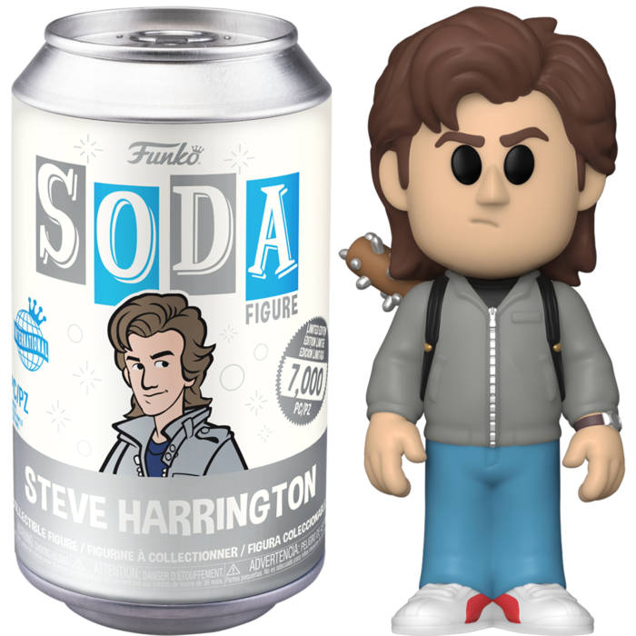 Stranger Things - Steve Harrington SODA Vinyl Figure in Can