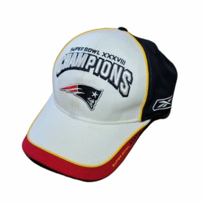 New England Patriots NFL Super Bowl XXXVIII Champions Reebok