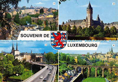 D008507 Souvenir de Luxembourg. R. Louis. Kraus. 1980. Multi View