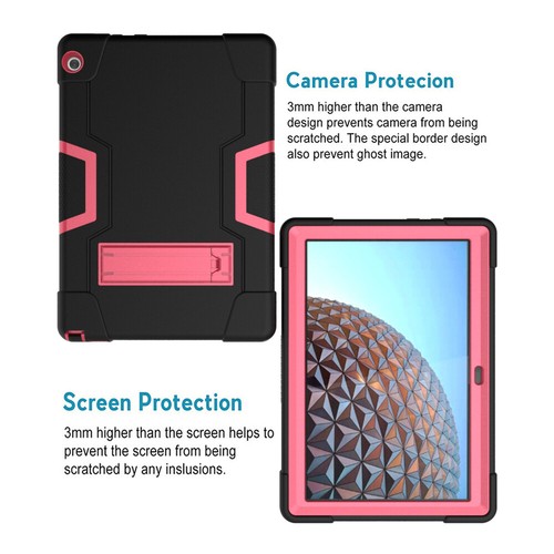 Funda rígida resistente híbrida a prueba de golpes para tablet Lenovo Tab M10 (TB-X605F) - Imagen 31 de 91