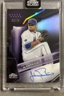 2026 Topps Chrome Black Johan Santana Purple Refractor (Raw)
