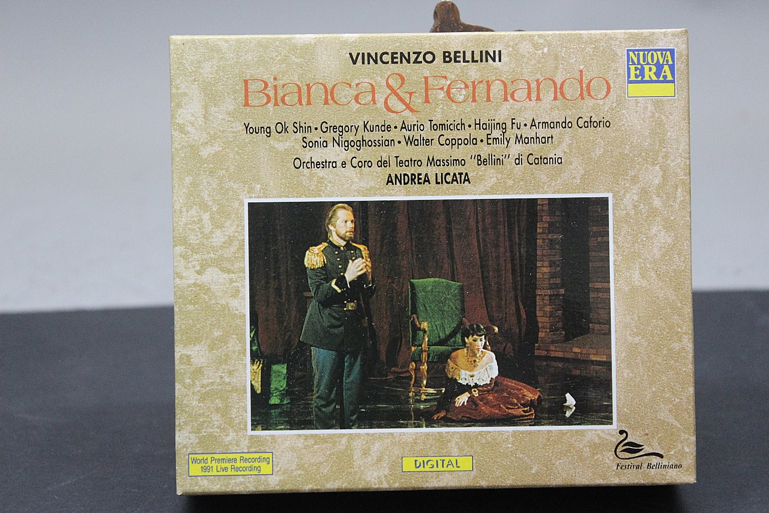 Bellini – Bianca & Fernando 1992 CD Opera Live Recording NUOVA ERA 2-CD