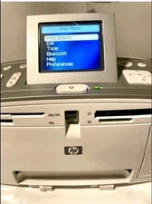 HP 385 Digital Photo Inkjet Printer W/ Papers, Power Cable, & More