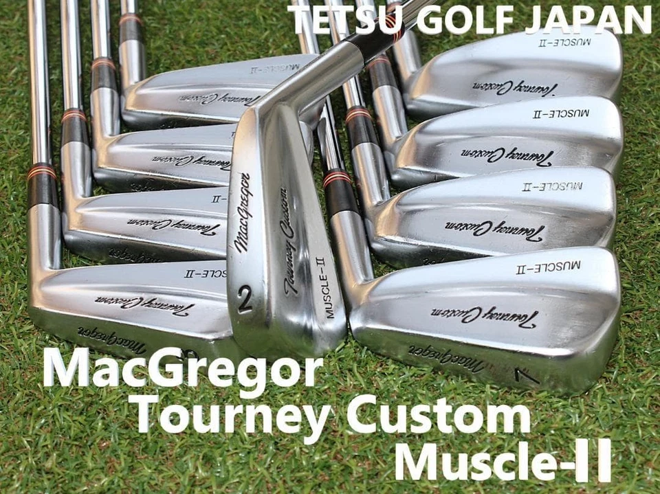MacGregor Tourney Custom Muscle-2 Iron Set 9pcs 2-PW Dynamic Gold S400 Flex S - Image 3 of 4