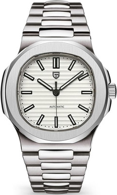 Men's PD1728 Automatic Mechanical Watch - 100M Waterproof Stainless Steel
