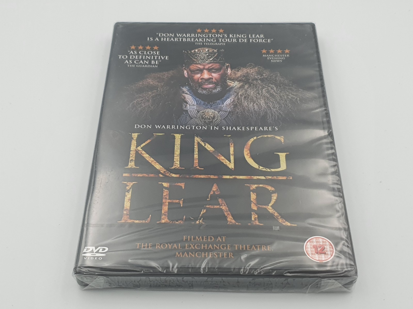 New & Sealed King Lear Dvd Don Warrington