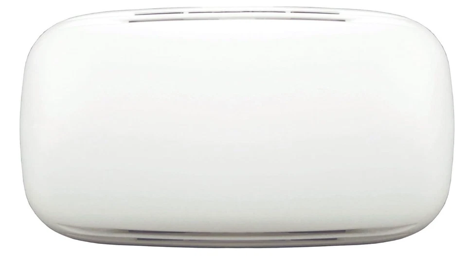 Timbre con cable diseño moderno con 2 tonos, color blanco, 22,5×4×13,7 cm Foto 2 de 3