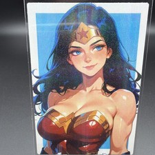 Wonder Women Anime Waifu Card Doujin ACG Goddess Holo