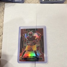 Panini 2025 Select Rookie Prizm Jaylin Lane #89 Commanders NFL Serial 137/149