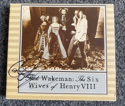 RICK WAKEMAN - THE SIX WIVES OF HENRY VIII DELUXE EDITION CD+DVD (SIGNED)