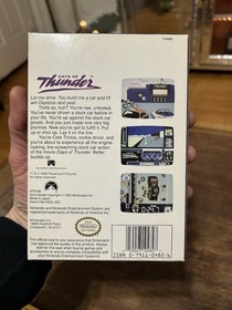 Days of Thunder (Nintendo Entertainment System, 1990) NES Complete CIB w Foam