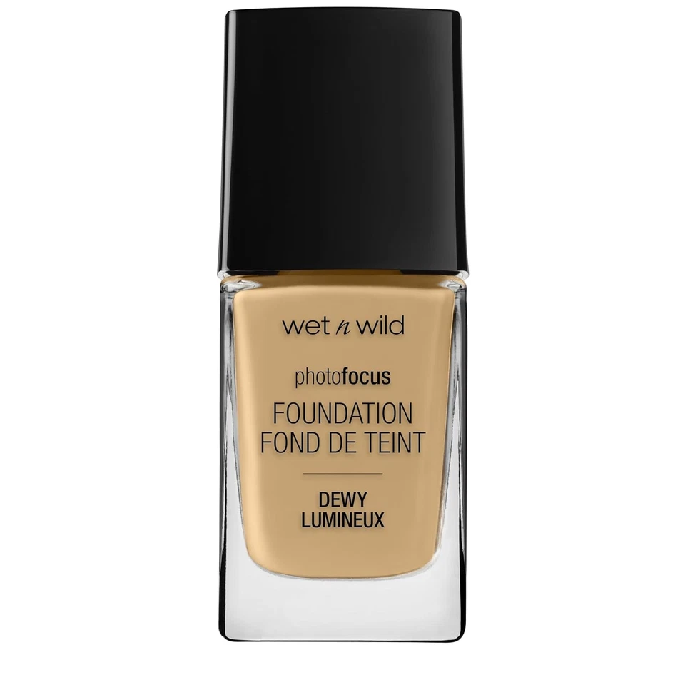 wet n wild Photo Focus Dewy Foundation 0.29 Ounce (Pack of 1), Cream Beige - Image 2 of 4